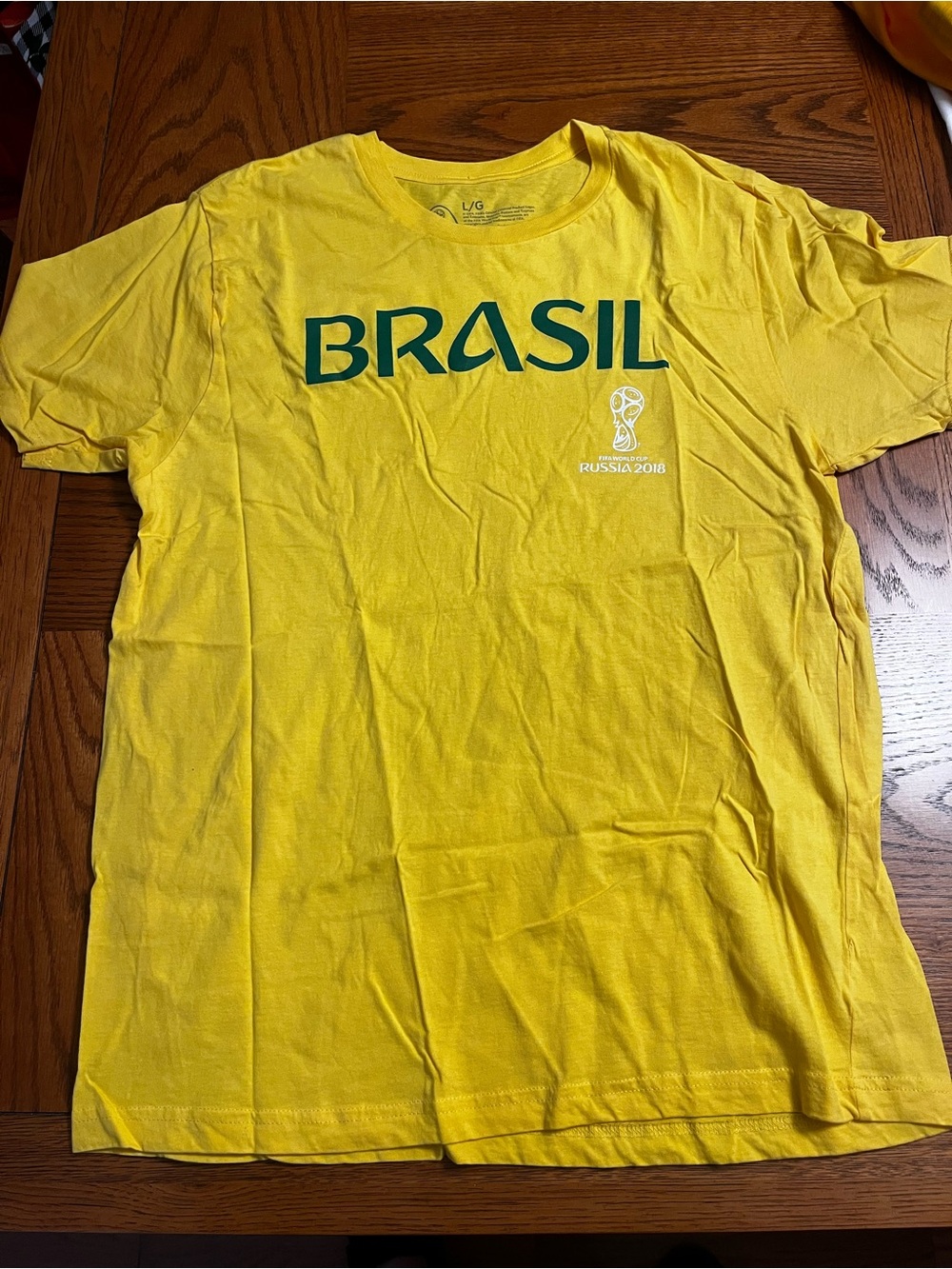 Brasil Yellow Graphic T-Shirt - World Cup 2018